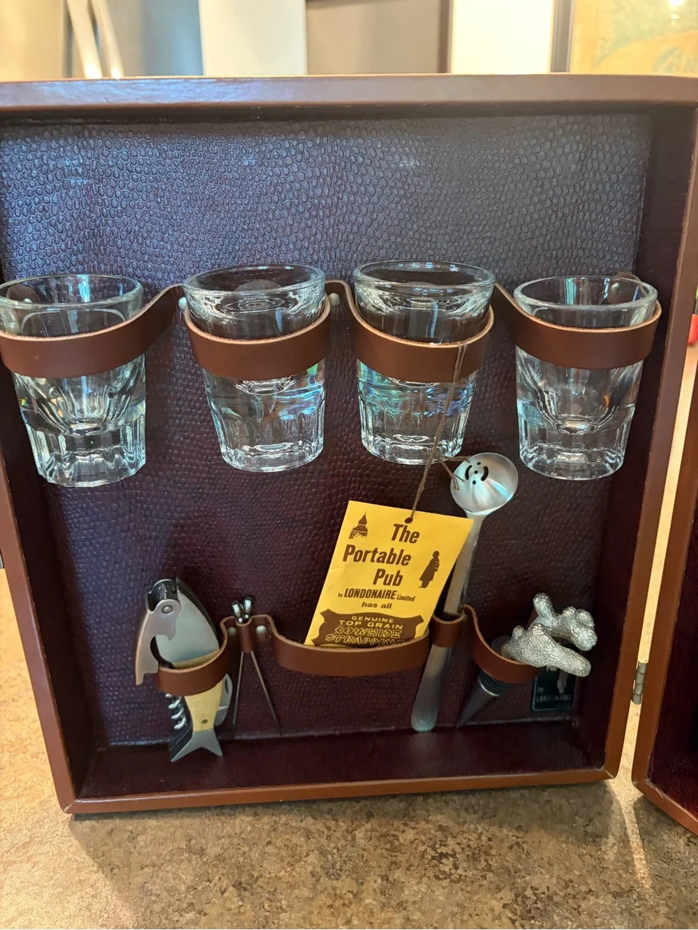 Londonaire liquor glasses